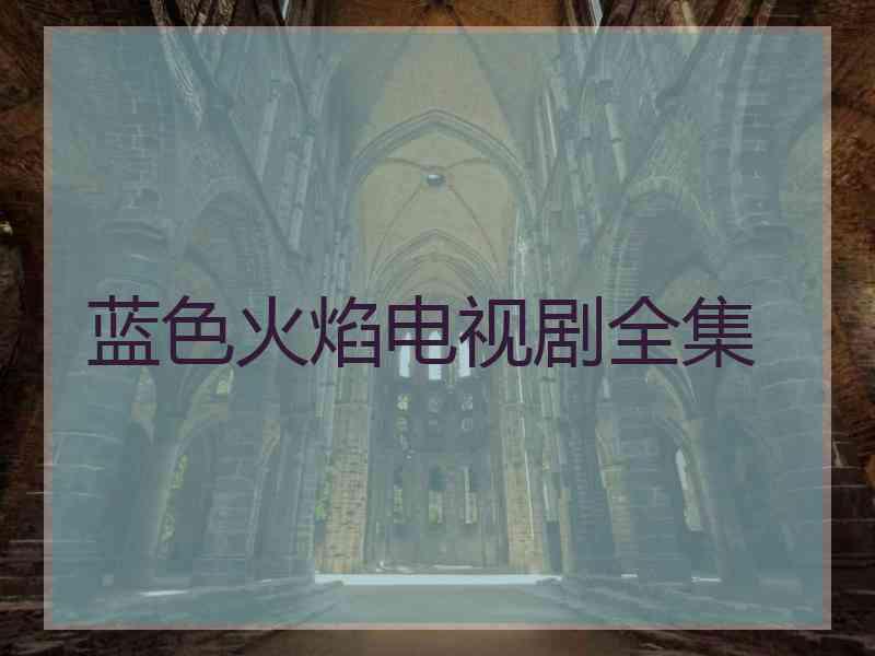 蓝色火焰电视剧全集