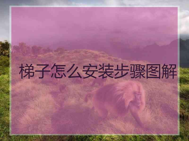梯子怎么安装步骤图解